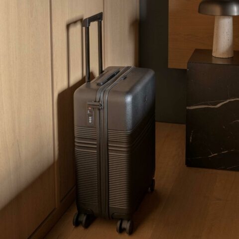 Essential Carry-On Suitcase | NORTVI | Black | Premium and Unique