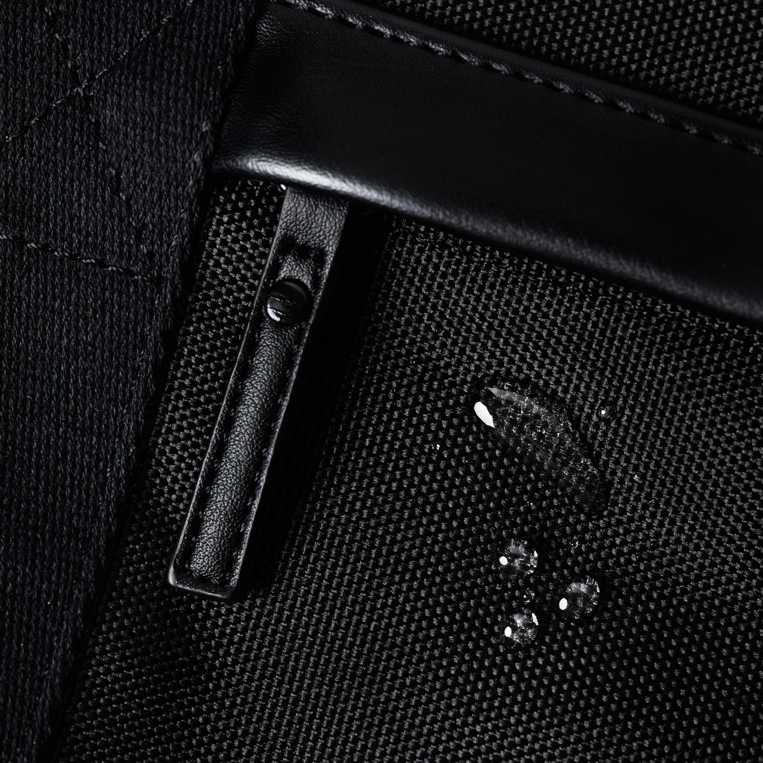 water resistant materials used for the weekend bag
