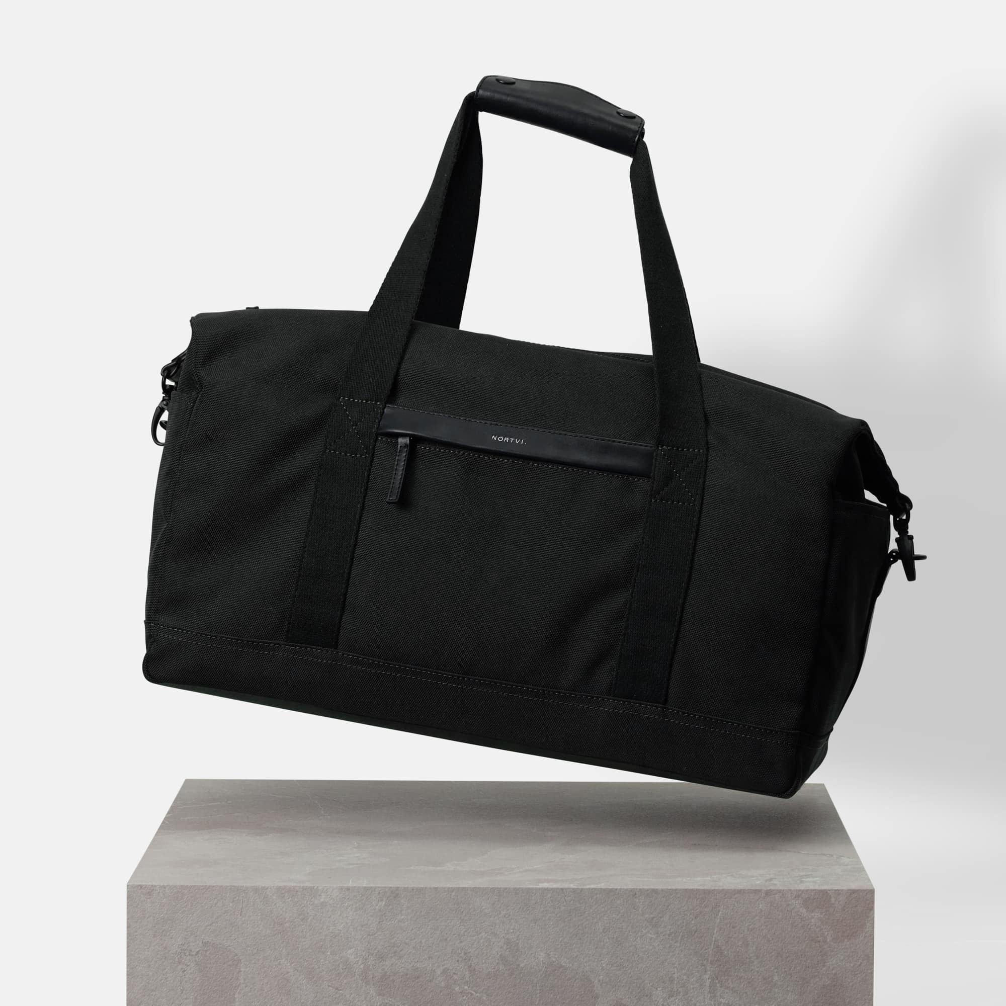 Weekend Bag | NORTVI | Black | Sustainable, Stylish and Unique