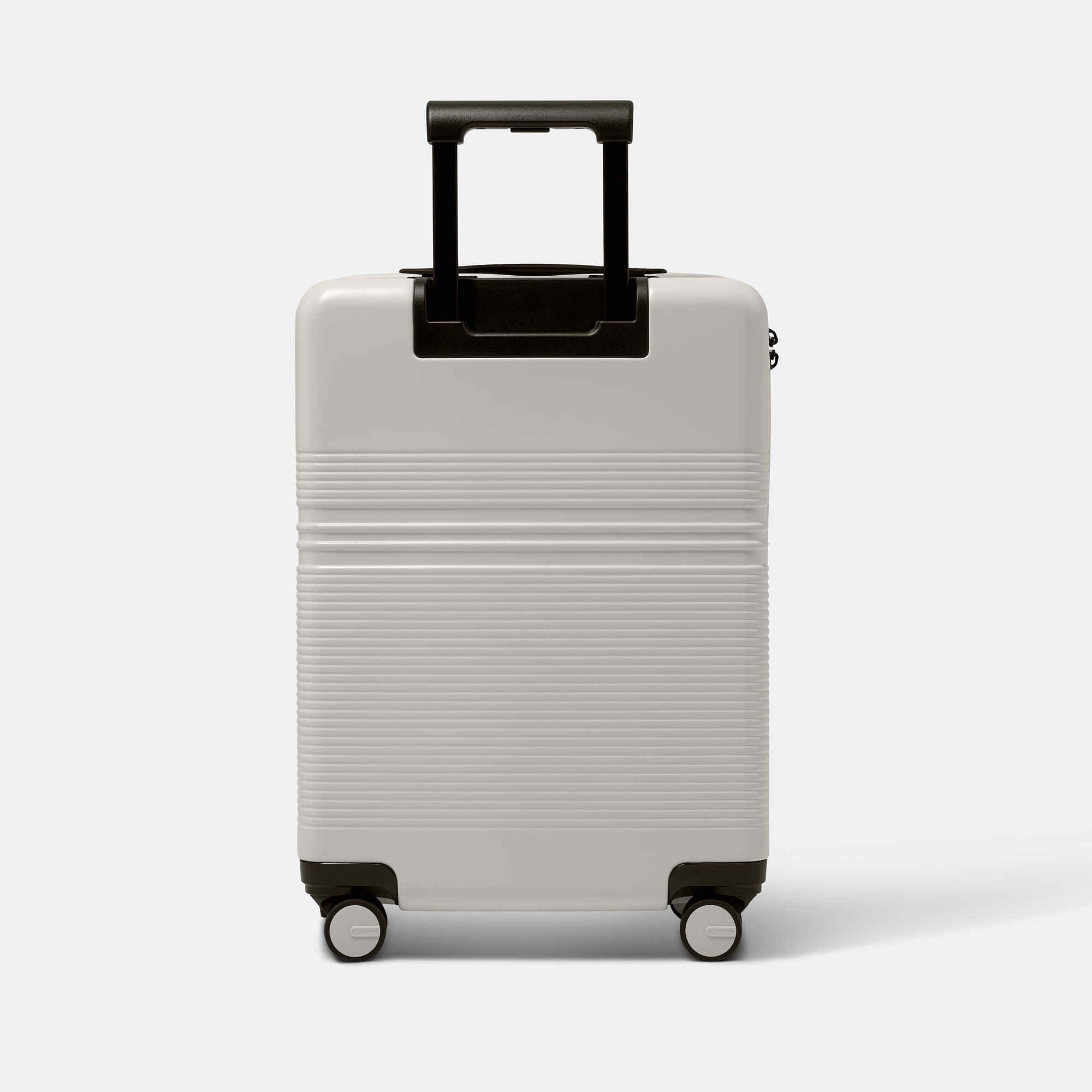 NORTVI sustainable design suitcase Sand white made of durable material.