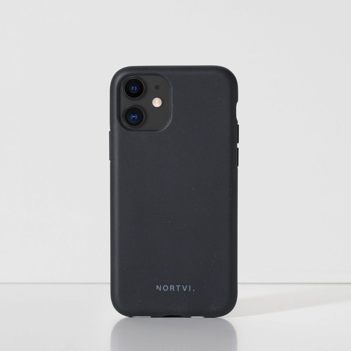 NORTVI black phone case for iPhone 11 case