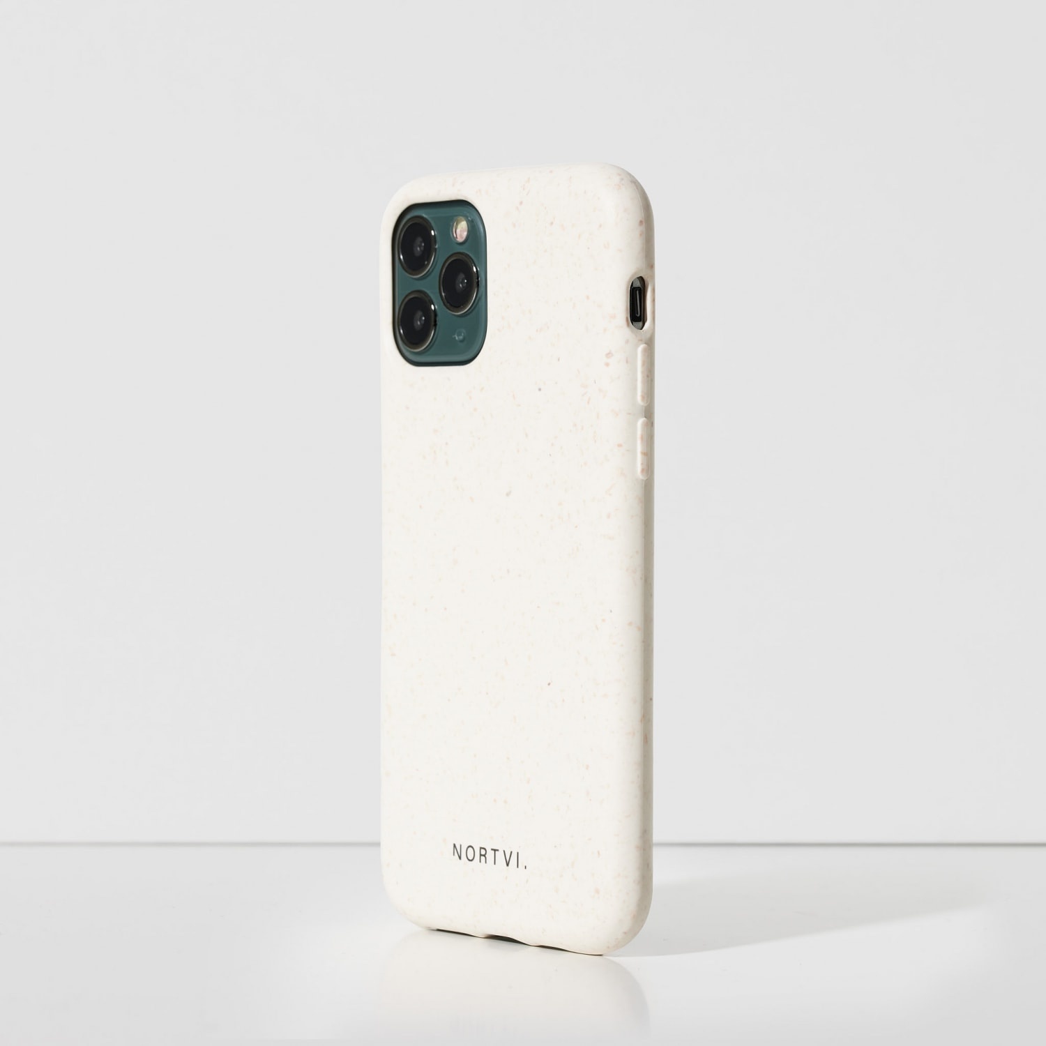 NORTVI white phone case for iPhone 11 Pro case