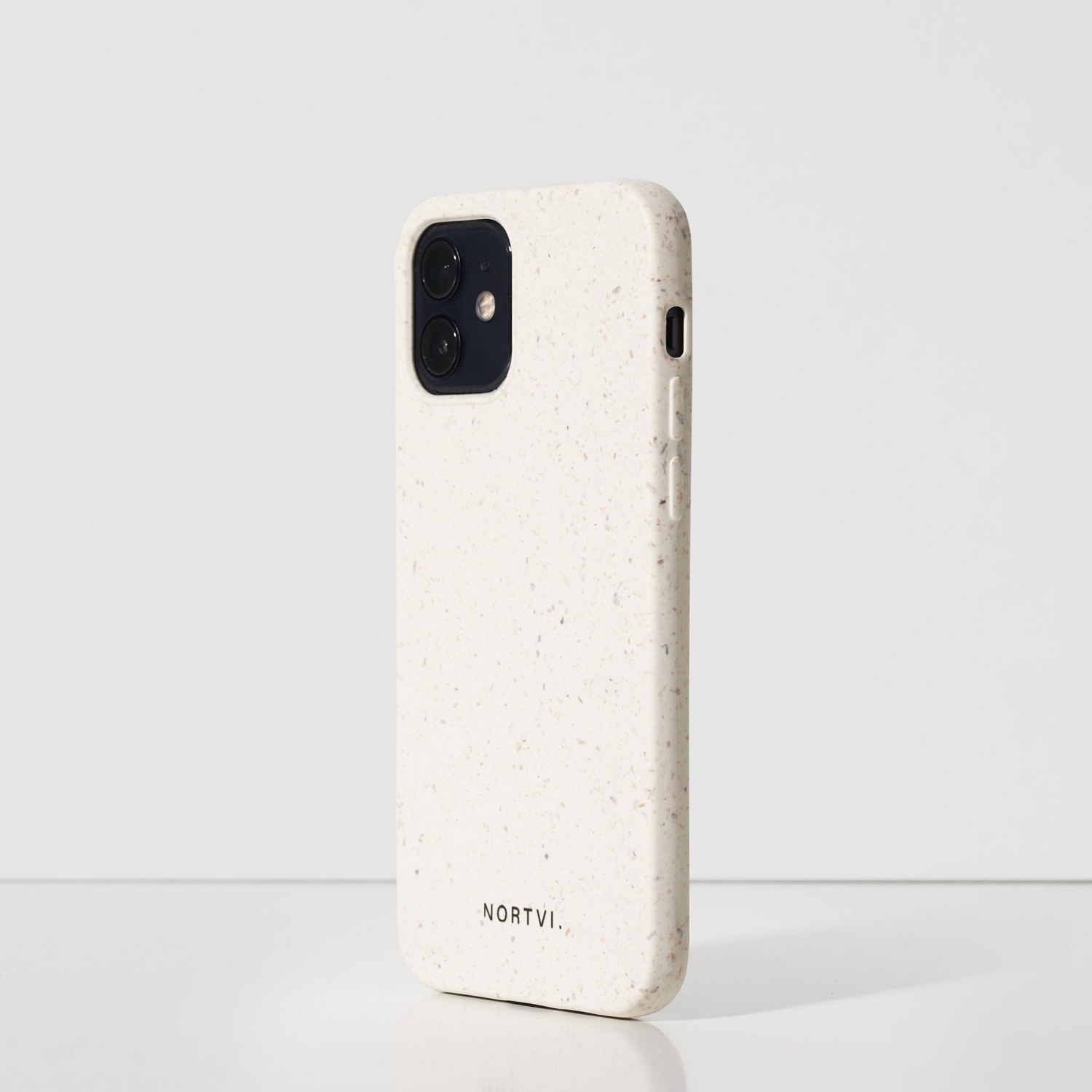 NORTVI white phone case for iPhone 12 case