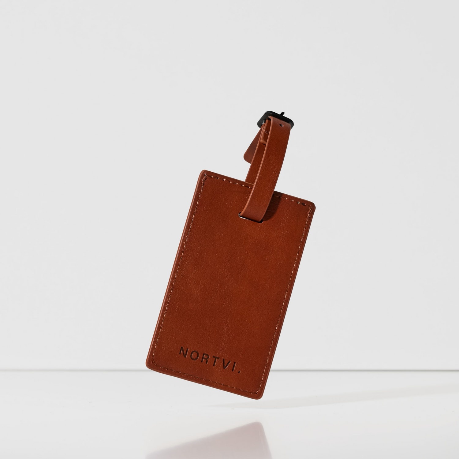 Classic Brown Luggage Tag