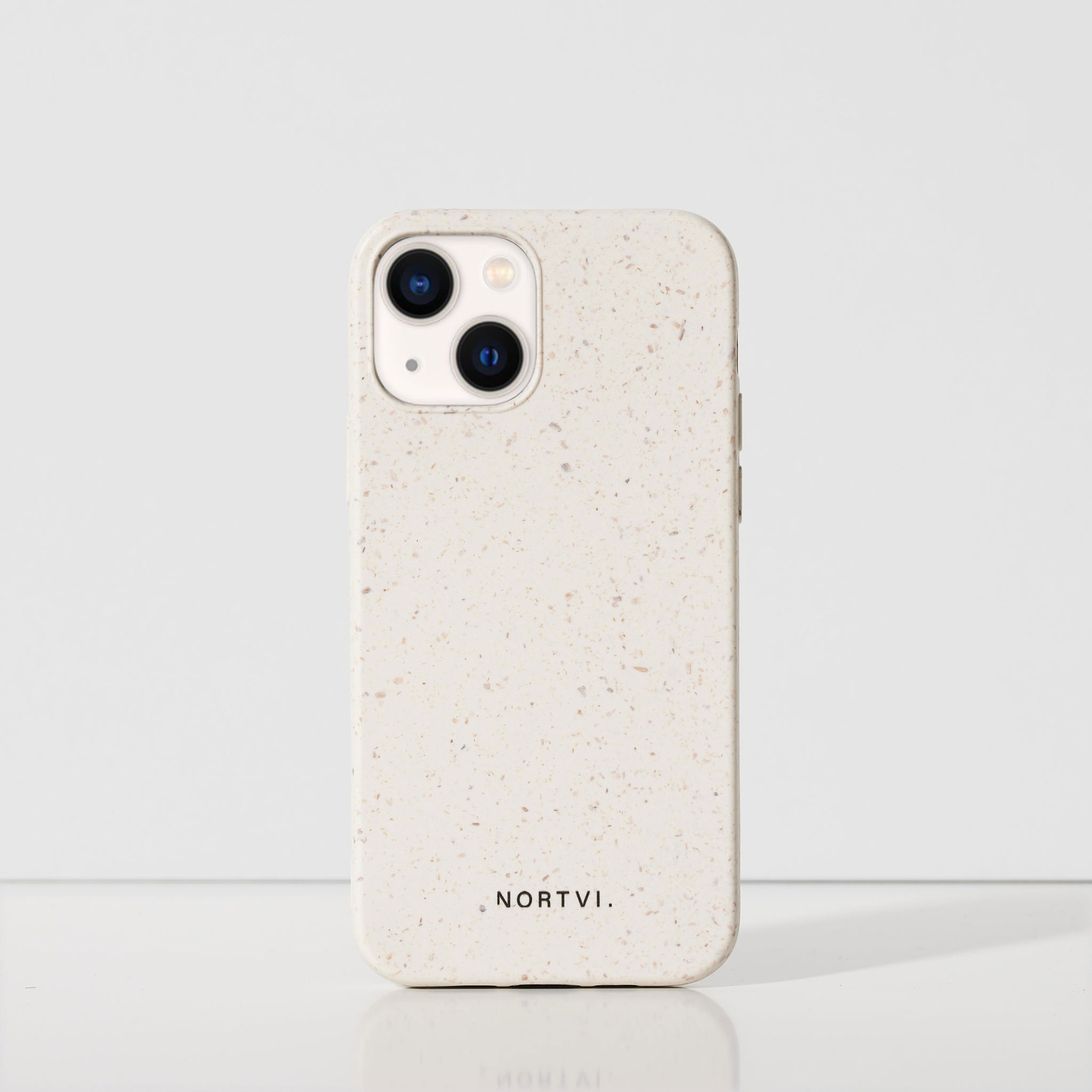 Nortvi iPhone 13 Mini case sand white
